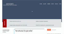 Desktop Screenshot of kivijarvi.fi